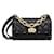 Valentino Garavani Patchwork Rockstud Spike Schultertasche Schwarz  - Ansicht 1