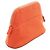 Hermès Hermes Bolide15 Mini Mini Pouch in tela e pelle Arancione - vista 2
