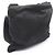 Sac à bandoulière en nylon et cuir Saffiano avec logo Triangle Prada Noir - vue 2