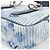 Borsa a tracolla Louis Vuitton Watercolor Monogram Blu - vista 3