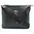 Borsa a tracolla in pelle Versace Nero