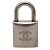 Chanel Cadenas Metal Padlock Argento Metallico - vista 2