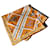 Hermès Sciarpa in seta Hermes Carre90 Double Face Arancione - vista 2
