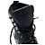 Stivaletti con lacci in pelle e nylon Prada Monolith Nero - vista 6