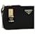 Prada Piccola borsa a tracolla in nylon e pelle Nero - vista 4