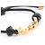Yves Saint Laurent Bracciale Cassandra di Saint Laurent Paris D'oro Metallico - vista 3