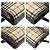Burberry Baumwoll-Canvas-Leder-Tote-Bag Braun Beige - Ansicht 5