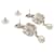 Orecchini Chanel Coco Mark Pearl Argento Metallico  - vista 3