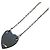 Collana Cuore Gucci Trademark in Argento 925 Metallico - vista 3