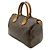 Borsa Louis Vuitton Speedy 25 Monogram Marrone - vista 2