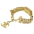 Bracciale Chanel Matelasse Coco Mark D'oro Metallico - vista 2