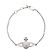 Bracciale MINI BAS RELIEF in acciaio inossidabile Vivienne Westwood Argento Metallico