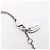 Bracciale MINI BAS RELIEF in acciaio inossidabile Vivienne Westwood Argento Metallico - vista 4