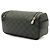 Pochette da viaggio Louis Vuitton Damier Graphite Nero - vista 2