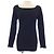 Autre Marque Top de punto Laguna Moon Negro