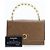 Bolso Chanel Matelasse de piel de cordero Castaño Dorado - vista 12