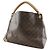 Borsa a Spalla Louis Vuitton Artsy Monogram Marrone - vista 2