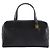 Borsa a mano in pelle granulata Burberry Nero