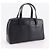 Borsa a mano in pelle granulata Burberry Nero - vista 3