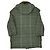 Abrigo de lana Burberry Verde Caqui - vista 3