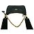 Borsa a tracolla 2way in pelle Saffiano Prada Nero - vista 5