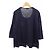 Autre Marque Tops TO BE CHIC Azul Azul marino - vista 2