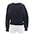 Chanel 24K Baumwoll-Sweatshirt Schwarz