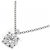 Autre Marque Collana di Diamanti PT900 PT850 Argento - vista 3