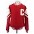 Céline CELINE Chaqueta Teddy Jackson Chaqueta Stadium Roja