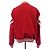 Céline CELINE Chaqueta Teddy Jackson Chaqueta Stadium Roja - vista 2