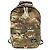 Autre Marque INDISPENSABLE Nylon Rucksack Braun Grün