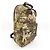 Autre Marque INDISPENSABLE Nylon Rucksack Braun Grün - Ansicht 2