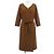 Autre Marque Vestido UNITED ARROWS Castaño