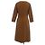 Autre Marque Vestido UNITED ARROWS Castaño - vista 2