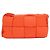 Borsa a tracolla in nylon Bottega Veneta Rosso - vista 2