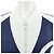 Blouson Louis Vuitton de piel mixta Flower Azul - vista 6