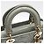 Piccola borsa a tracolla Lady Dior Marrone - vista 8