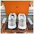 Hermès Baskets Bouncing en daim beige Marron - vue 5