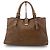 Bottega Veneta Borsa Tote Intrecciato Roma Marrone - vista 9