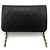 Balenciaga Borsa a tracolla con patta in agnello matelassé classico Nero - vista 6