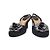 Chanel Sandali con zeppa espadrilles Camellia Nero - vista 2