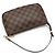 Louis Vuitton Pochette Accessoires Shoulder Bag Damier Ebene Marrone - vista 3