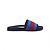 Stella Mc Cartney Pantofole in scamosciato a righe Blu