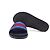 Stella Mc Cartney Pantofole in scamosciato a righe Blu - vista 6