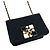 Chanel Borsa a tracolla Onyx Pearl Flap in agnello Edizione Limitata Nero - vista 11
