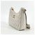 Miu Miu Borsa a tracolla Hobo con catena in Nappa Crossbody Bianco - vista 4