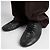 Prada Men's Collapsable Leather Sneakers Black - view 4