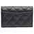 Chanel Tarjetero Classic Black Caviar Gold CC Negro - vista 12
