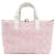 Dior Borsa Tote in Tweed Rosa Medio e Cannage Bianco a Spalla - vista 12