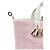 Dior Borsa Tote in Tweed Rosa Medio e Cannage Bianco a Spalla - vista 5